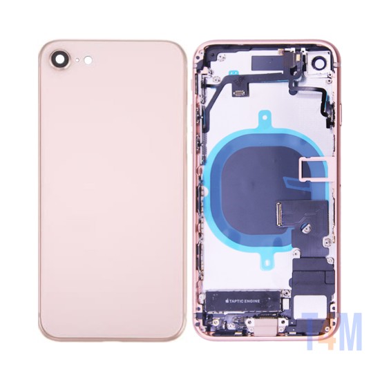 Tapa Trasera+Frame+Flex Apple iPhone 8 Dorado